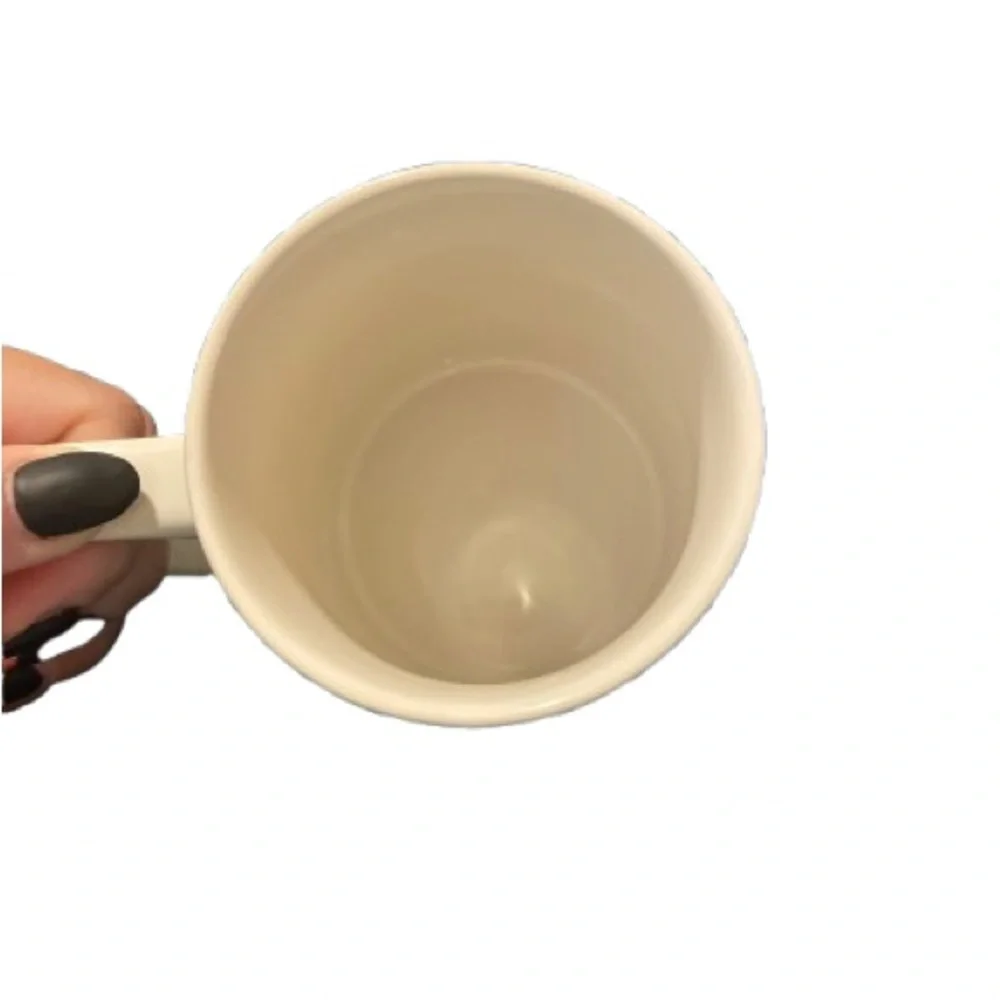 Williams Sonoma Santa Mug Winter Scene
